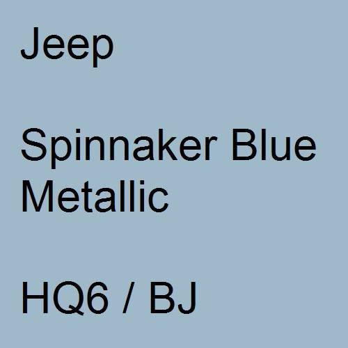 Jeep, Spinnaker Blue Metallic, HQ6 / BJ.